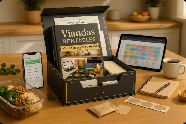 🍲 Viandas Rentables + KitPro + 8 BONOS EXCLUSIVOS!